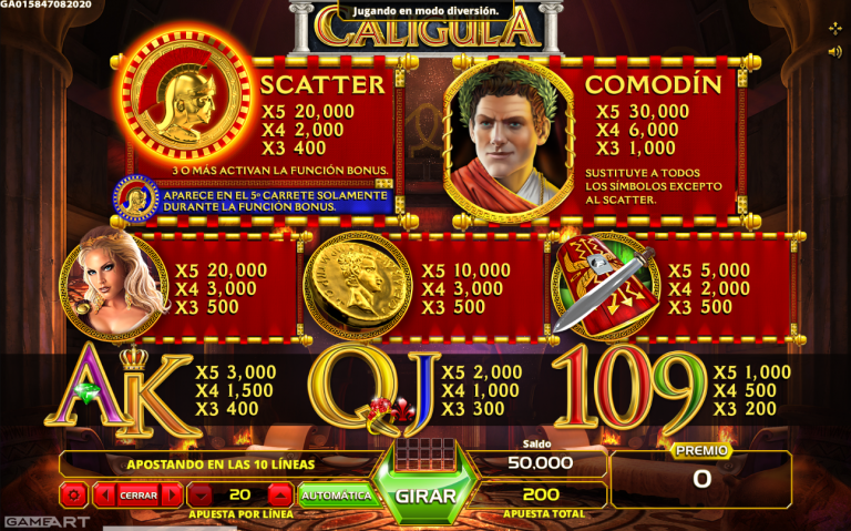 Slots Caligula